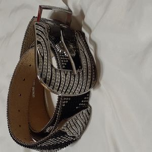 Nocona Full Rhinestone Western Belt